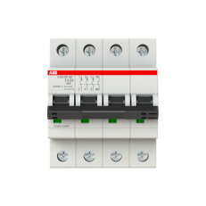 ABB S203MT-Z0,5NA 3 fázový jistič (3+N) 0,5A Z 10kA určeno pro drážní aplikace