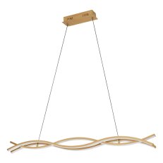 Závěsné svítidlo LASANA 4 LED dřevo 35W IP20 EGLO 901106