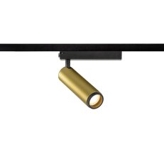 GRIP! M, 1~ spot, válcový, 2000-3000K, 15W, dim-to-warm, PHASE, 42°, zlatá/černá