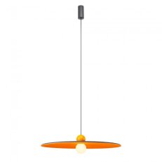 Závěsné svítidlo NUWA SU LED 7W 2700K DARK GREY/ORANGE  REDO 01-4111