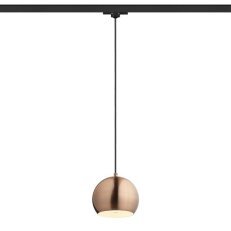 AGNETA pro tříokr. lištu závěsná česaná měď 230V E27 40W RENDL R13977
