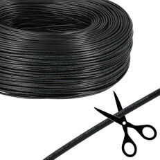 2-žilový kulatý PVC kabel AWG 20/0,52 mm