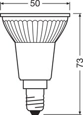 Světelný zdroj LED PAR16 P 3.7W 827 E14 LEDVANCE 4099854458149