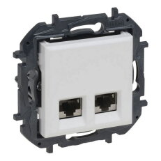 NILS-2XRJ45 C6 STP BÍLÁ LEGRAND 863166B