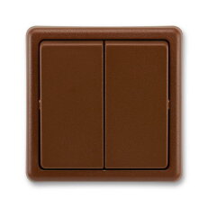 ABB Classic Přepínač kompletní ř.5 10AX 250 Vstř. hnědá BLISTR 3553-05289 H3W