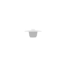 CTLS RECESSED DEAD END CAP WHITE