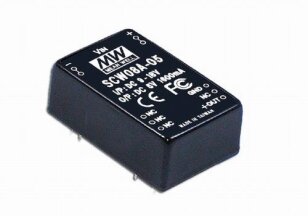 Měnič DC/DC modulový 8W 12V MEAN WELL SCW08A-12