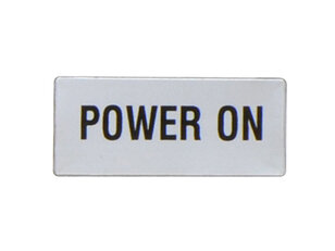 Lovato LPXAGB225 Štítek ''POWER ON''
