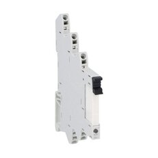Lovato HRA101CE024S Úzké relé+patice pružinové svorky 1 zap/vyp 6A 12VAC/DC