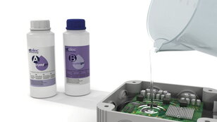 Gel dvousložkový CRYSTALGEL (2 litry-2x láhev po 1l) čirý zalévací bez expirace