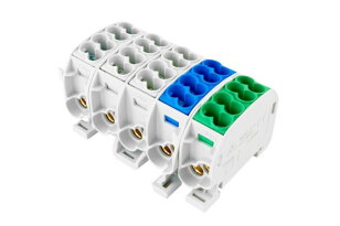 Svorkovnice rozbočovací HLAK 25//5 C PEN3L 152A 5pól. CU IP20 3xŠ/M/Z na DIN