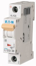 Jistič PL7-C13/1-DC-DC, char. C, 1-pólový, 10kA, 13A EATON 264888
