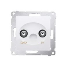 DAD1.01/11 Zásuvka TV-DATA, (strojek s k