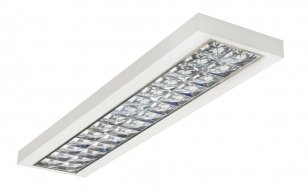 Canes LED přis./záv. montáž, 2x58W 4000K