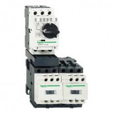 Schneider GV2DP214BL Kombinace mot.jističe GV2-P a reverz. Stykače D, 4kW/400V, 24V DC,sníž.přík.
