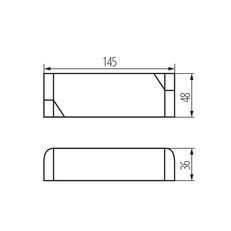 Elektronický transformátor POWELED P 12V 30W napěťový (starý kód18041)