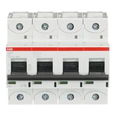 S804S-K40 jistič 4P char. K 40A s klecovou svorkou 50kA ABB 2CCS864001R0557