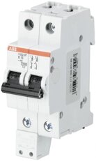 Jistič 2P S202MT-C40H10 drážní aplikace 40A char. C ABB 2CDV272006R0404