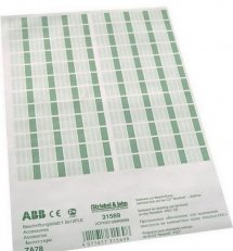 ZA78 popisné štitky pro 8x 12modulů ABB 2CPX031569R9999