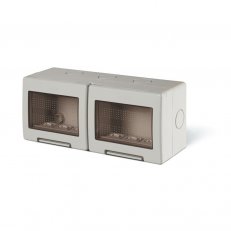 UNIBOX prázdný box montáž na omítku IP55 3+3 moduly SCAME 136.5126