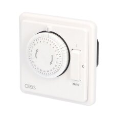 Spínací hodiny ORBIS ILUMATIC 248 D analog. denní bez zálohy montáž do krabice