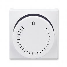 Kryt regulátoru otáček s maticí 3294H-A00130 62 bílá/kouřová černá Levit ABB
