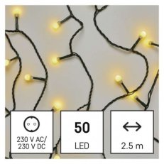 50LED XMAS CHERRY 2,5M IP20 WW