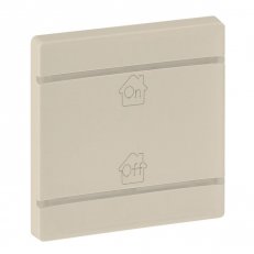 VALENA LIFE KRYT PRO MYHOME_UP ON/OFF 2MODULOVÝ BÉŽOVÝ LEGRAND 755081