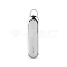 Headset Bluetooth 170mAh White, VT-6800 V-TAC SKU7703