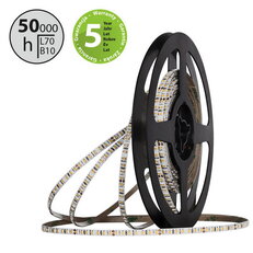 LED pásek SMD2216 WW, 238LED/m, 7,2W/m, DC 24V, 660lm/m, CRI90, IP20, 4mm, 10m