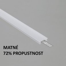 FKU-PC13-KLIK-2M-OP Plexi C13 KLIK matné pro FKU42,52,63, 2m FK TECHNICS 4738548