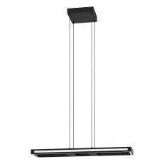 Závěsné svítidlo SALVILANAS-Z LED-ZIG-CCT L-770 černá/bílá 21W IP20 EGLO 99678