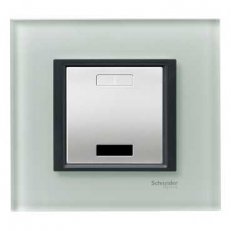 Unica Class Krycí rámeček jednonásobný, Grey glass SCHNEIDER MGU68.002.7C3