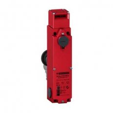 Schneider XCSLF3737613 Bezp.spínač,kov.s jištěním s tlač. a zámkem 12NPT 24V