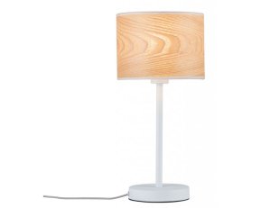 Stolní lampa Neordic Neta bílá/dřevo 796.38 PAULMANN 79638