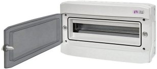 Nástěnná rozvodnice ECH-18PT 18M (1x18) IP65 ETI 001100350