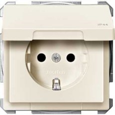 Schneider MTN2314-4044 Zásuvka 250V/16A s bočními zemnícími kontakty