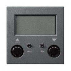 Schneider MTN581914 Časový spínač ovládání žaluzií, System M, antracit