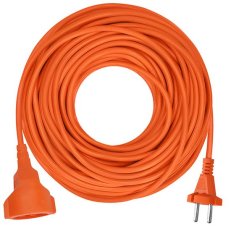 1z pohyblivý přívod - spojka, 15m, 2 x 1,5mm2, oranžová SOLIGHT PS21