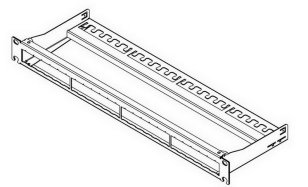 Patchpanel Corning pro 24 modulů, neosaz