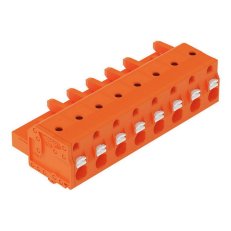 Pružinová svorka CAGE CLAMP oranžová 2,5mm2 8pól. oranžová WAGO 2231-708/008-000