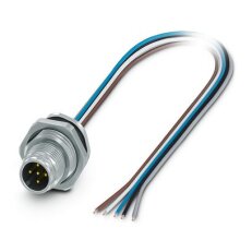 SACC-DSI-MS-5CON-M16/0,5 PP Přístrojový konektor zezadu stěny 1027697