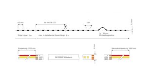 LED pásek 600xSMD 3528 9,6W/m 12V 5m IP2