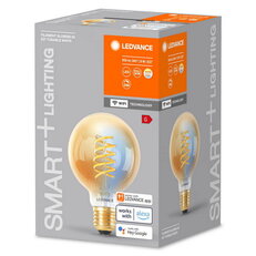 Světelný zdroj LEDVANCE Smart+ WiFi Filament Globe Tunable White 2200K E27