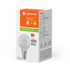Světelný zdroj LEDVANCE LED CLASSIC P P 4.9W 827 Frosted E14