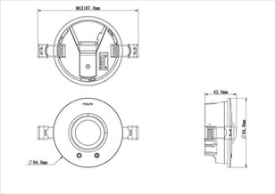 PHILIPS EXT2010 OCC DL PIR AC Sensor RS WH ESW