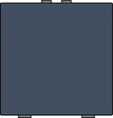 NHC 1násobný ovladač-ALU STEEL GREY NIKO 220-51001