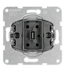 Přístroj spínače č.1, 1pólový, bezšroubové svorky SCHRACK EV100101--