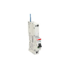 ABB DSE201 M C50 A300 kombinace jistič/chránič 1P+N 1M 10kA 50A 300mA C A