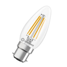 LED CLASSIC B P 3.4W 827 Clear B22d LEDVANCE 4099854466489